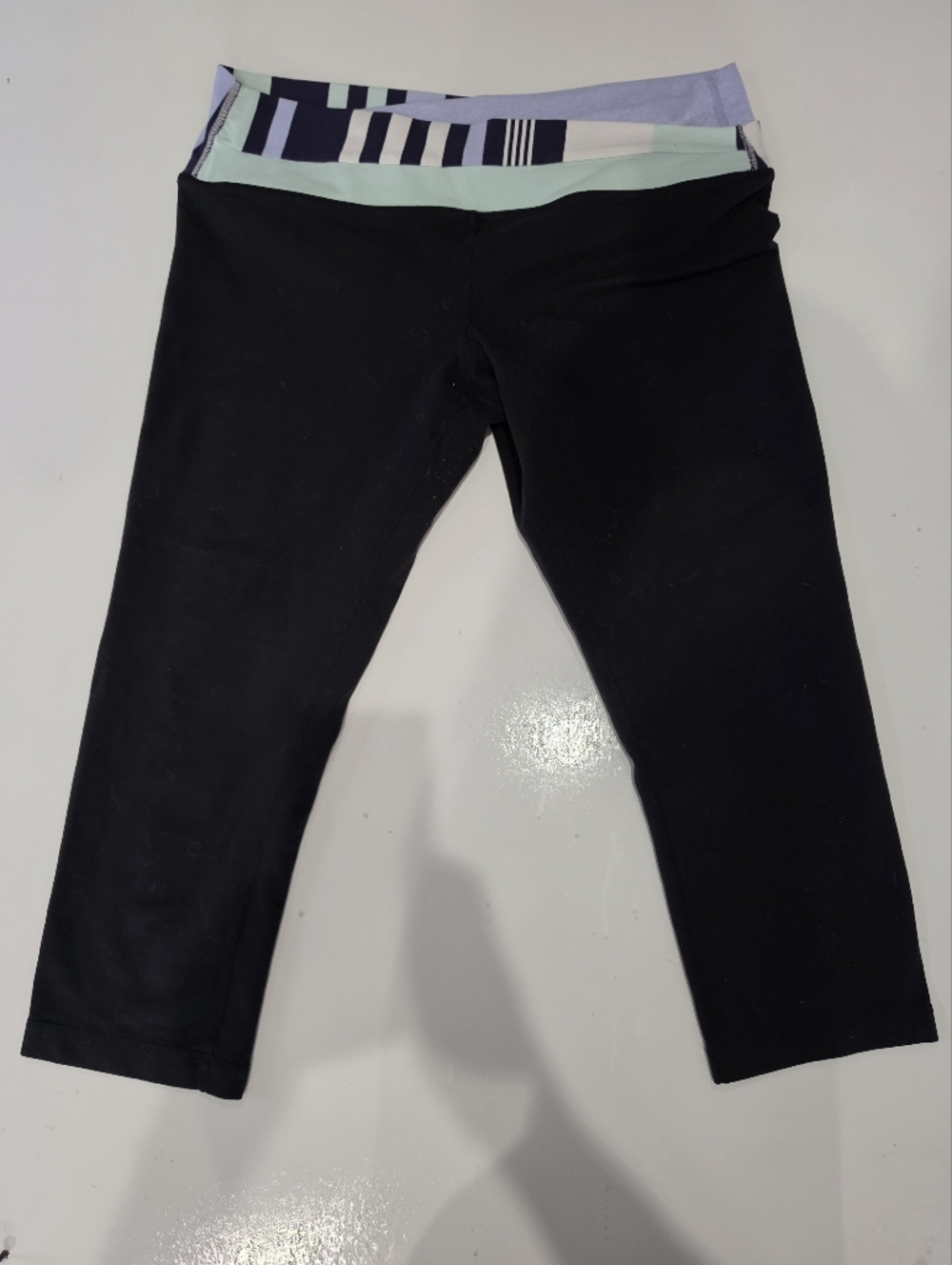 Lululemon Retro Rainbow Capri Leggings Size 10